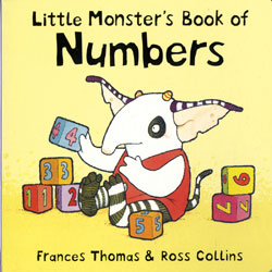 Little Monsters Book of Numbers cover image